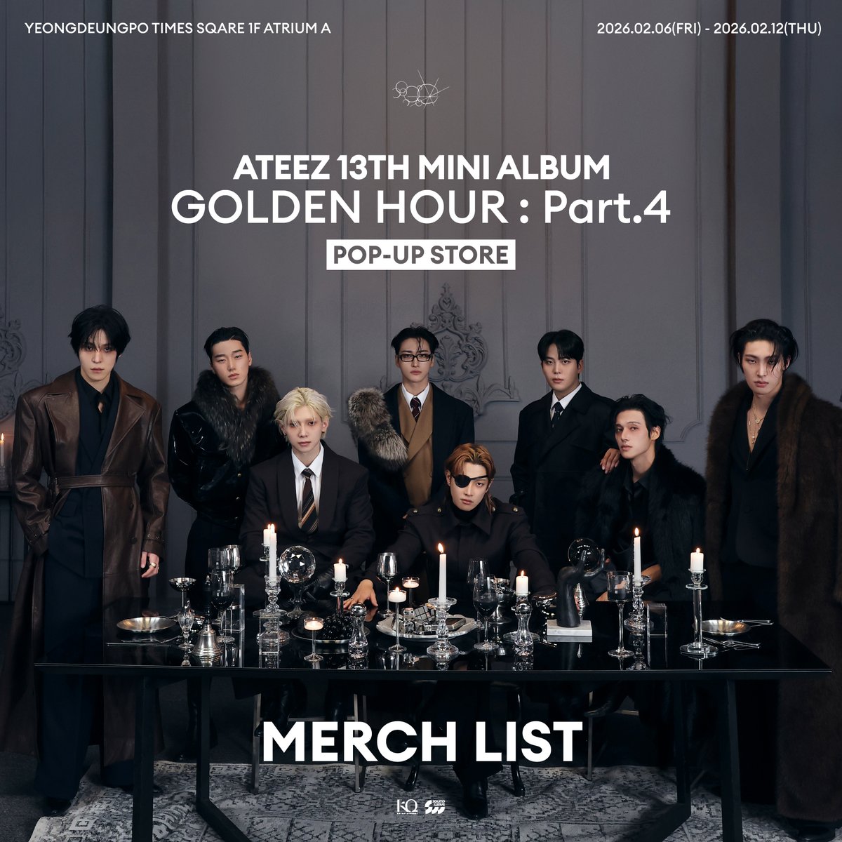 ATEEZ Golden Hour Part 4 Pop up – Nabiitopia