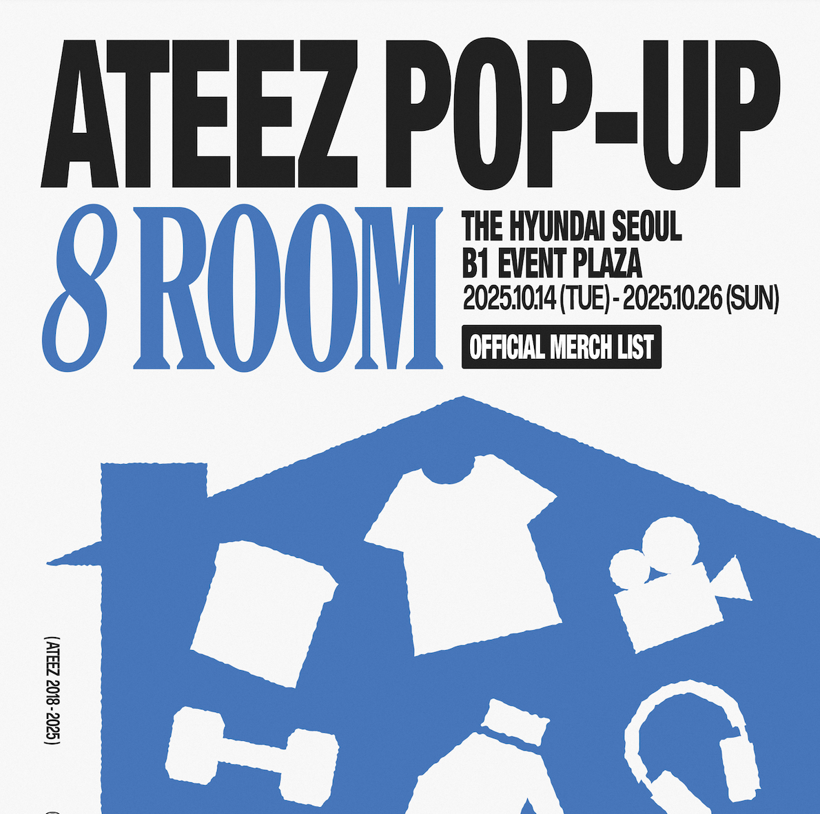 ATEEZ 8ROOM Pop Up Store Nabiitopia