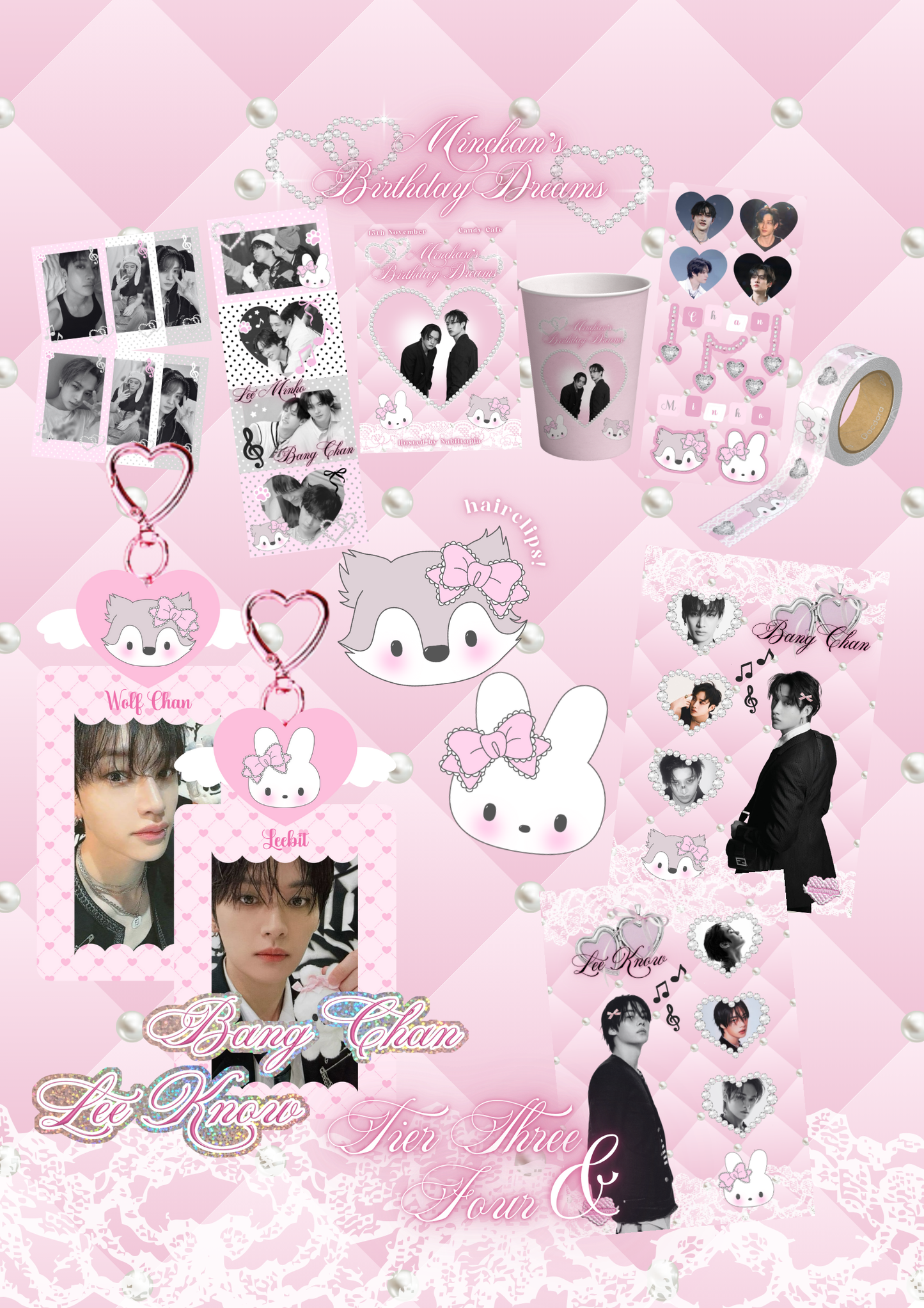 MinChan's Birthday Dreams Tier Packs