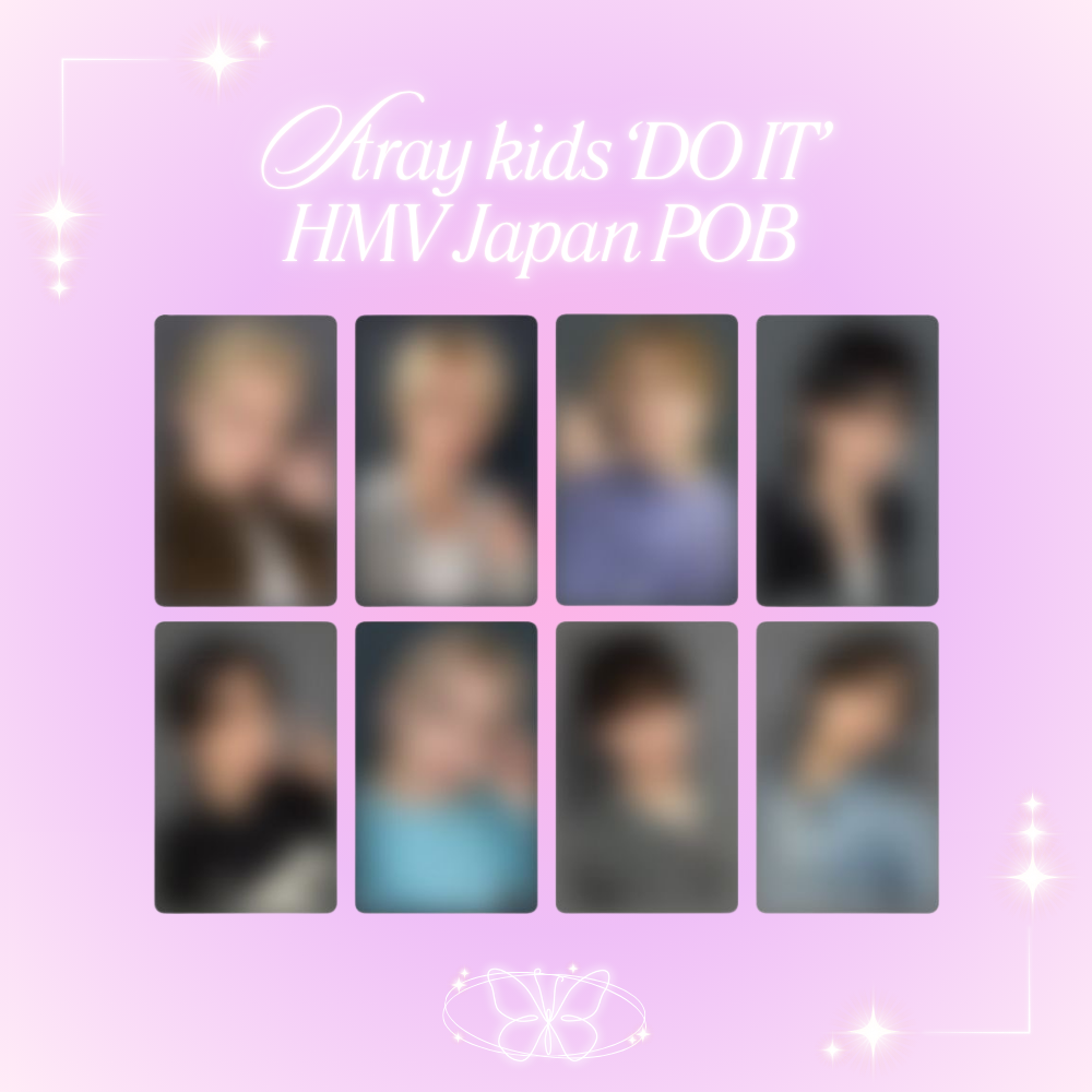 Stray Kids IT TAPE 'DO IT' HMV Japan POB Benefit Photocard