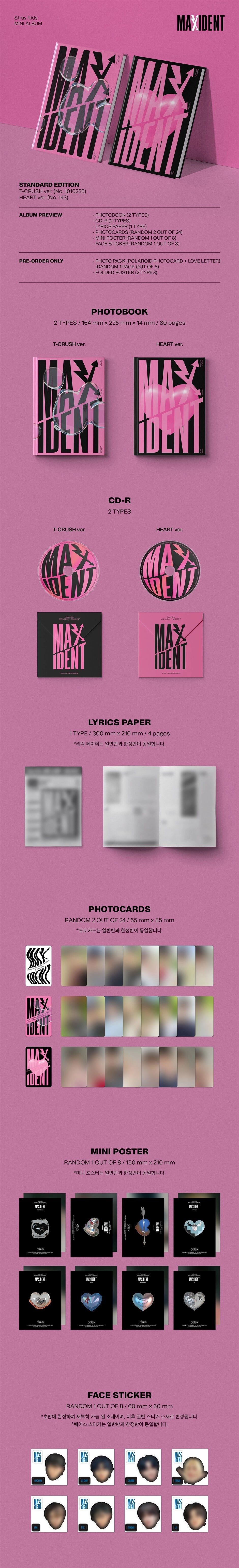 Stray Kids 7th Mini Album - MAXIDENT