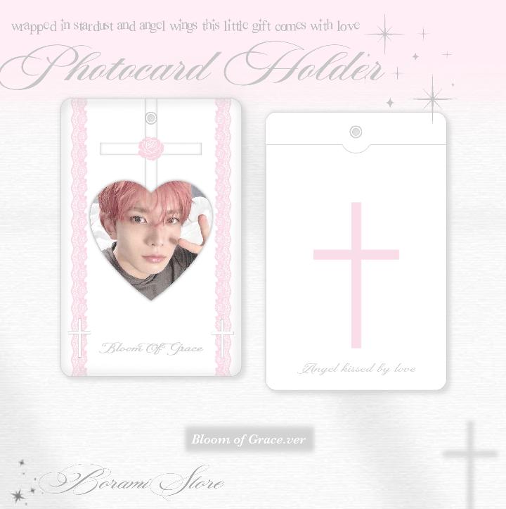 Bloom of Grace Photocard Holder - BORAMI Store