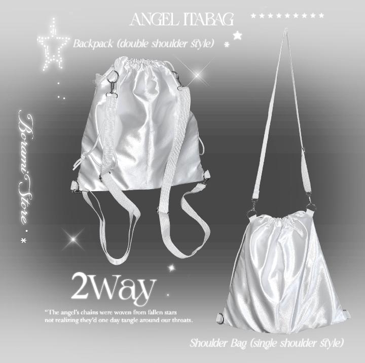 Satin Ita Bag White Ver. - BORAMI Store