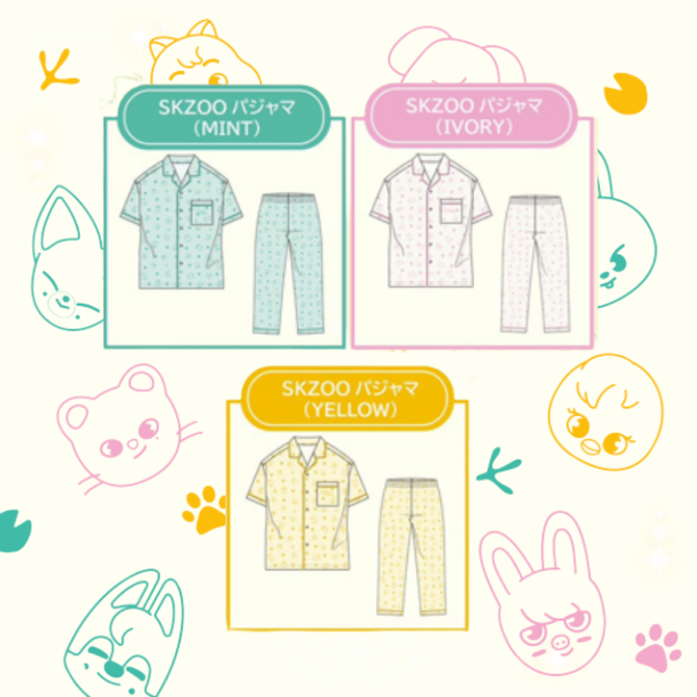 PRE-ORDER] SKZOO Pyjamas - Stray Kids STAY Japan 6th Anniversary