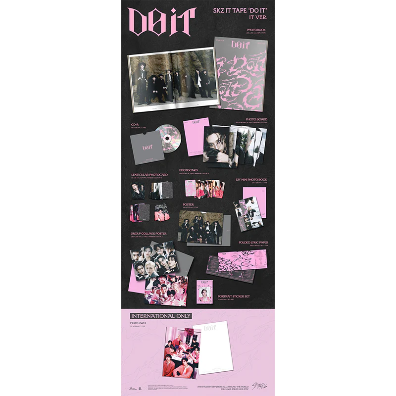 Stray Kids IT TAPE 'DO IT' (IT Ver.) - SIGNED USA EXCLUSIVE
