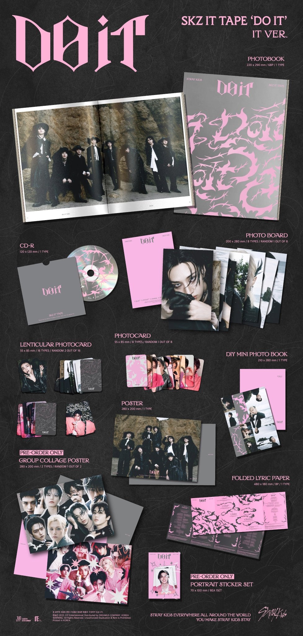 Stray Kids IT TAPE 'DO IT' (IT Ver.)