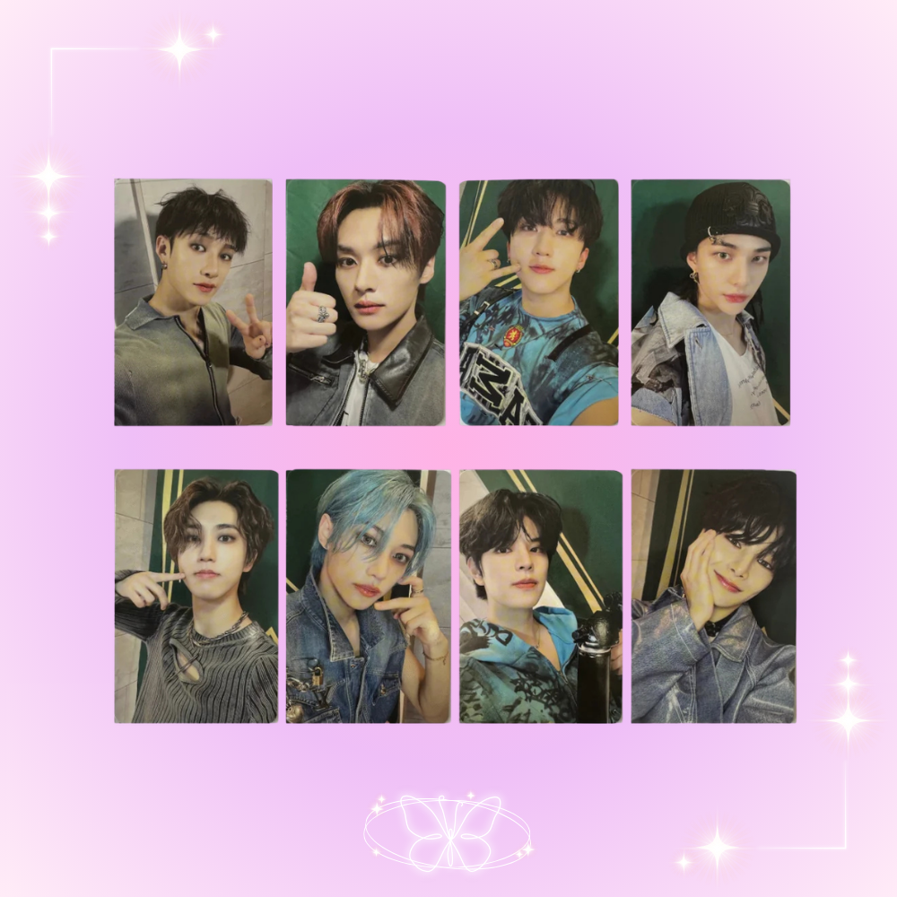 Stray Kids Rockstar Album Photocards (Nemo Ver.)