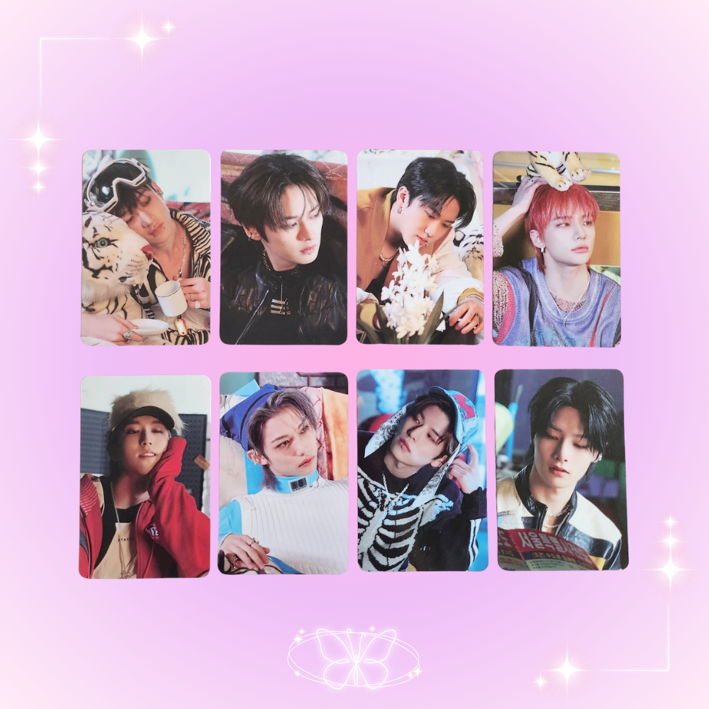 Stray Kids 5-Star Pop Up Store Exhibition Stamp Benefit Photocards