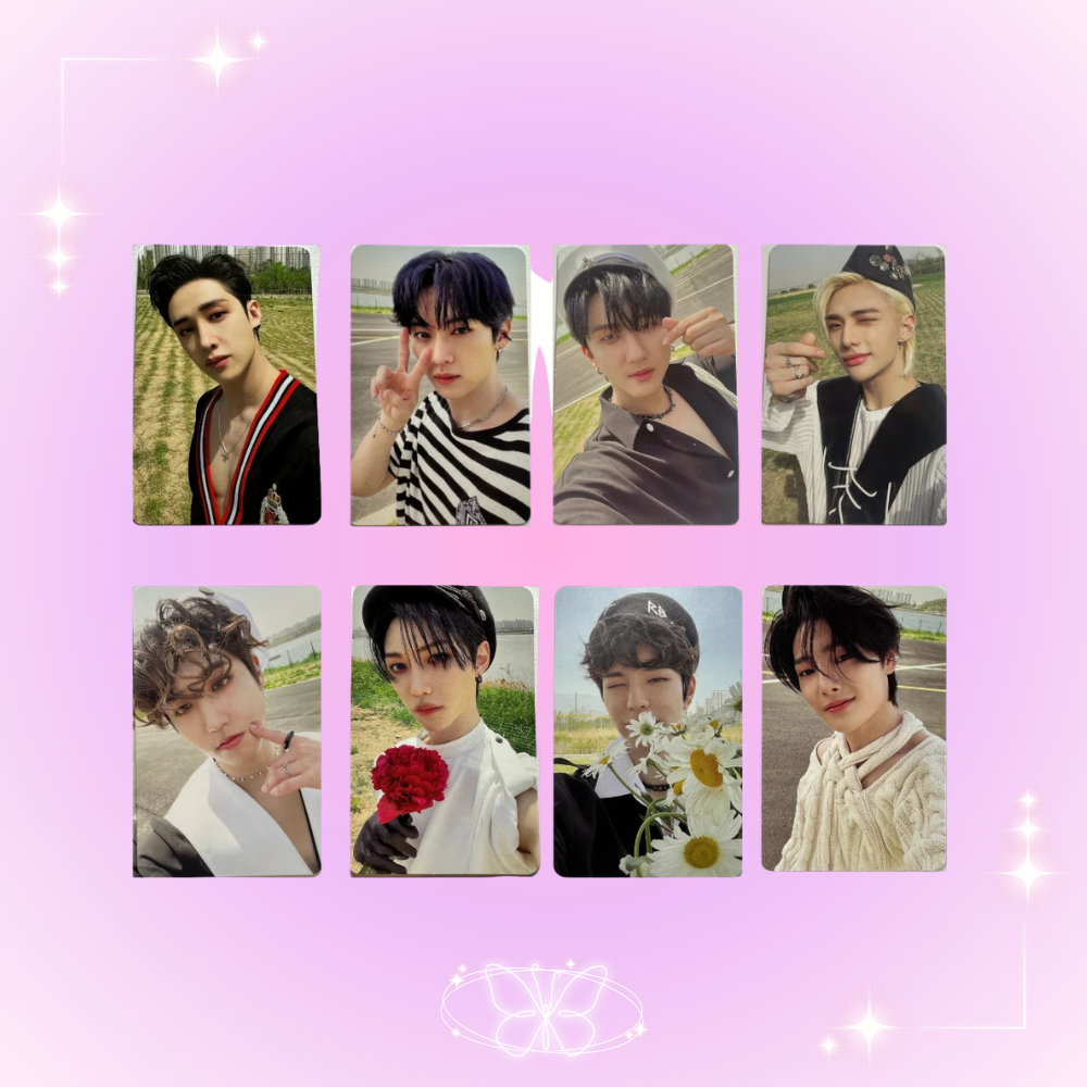 Stray Kids Maxident Album Photocards (GO Ver.)