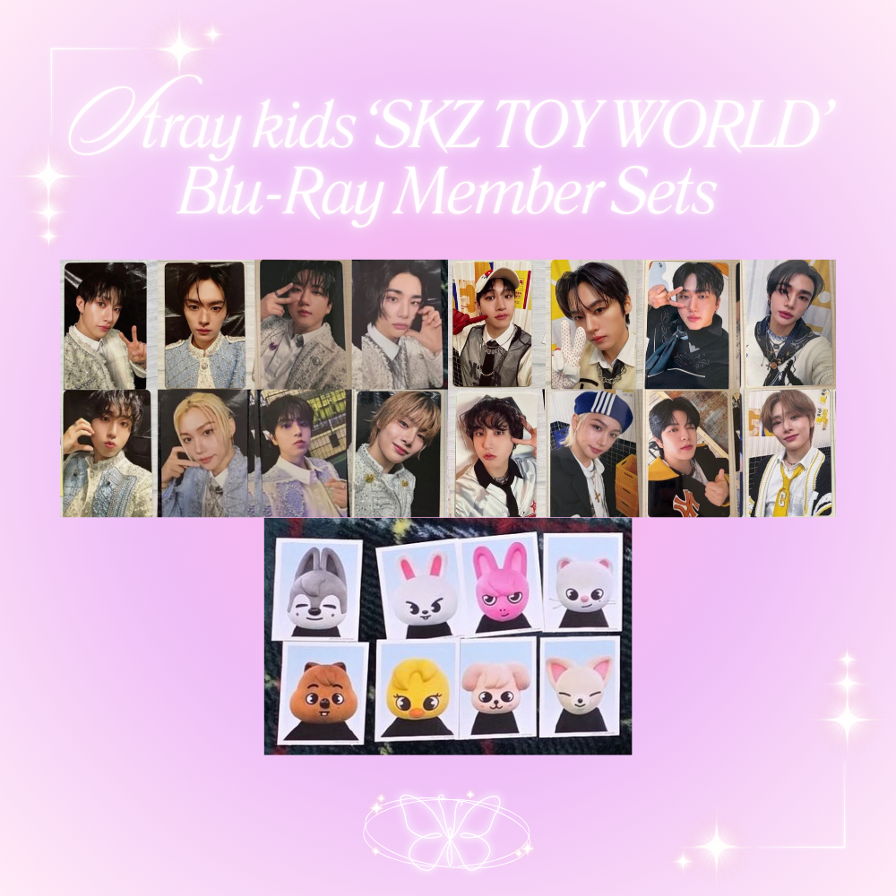 Stray Kids SKZ TOY WORLD ポストカードセット PRE-ORDER] Stray Kids 'SKZ TOY WORLD' Member Photocard Set