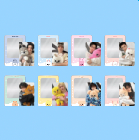 Straykids SKZOO PHOTOCARD TINCASE 7缶セット PREORDER] Stray Kids dominATE : celebrATE SKZOO PHOTOCARD TINCASE