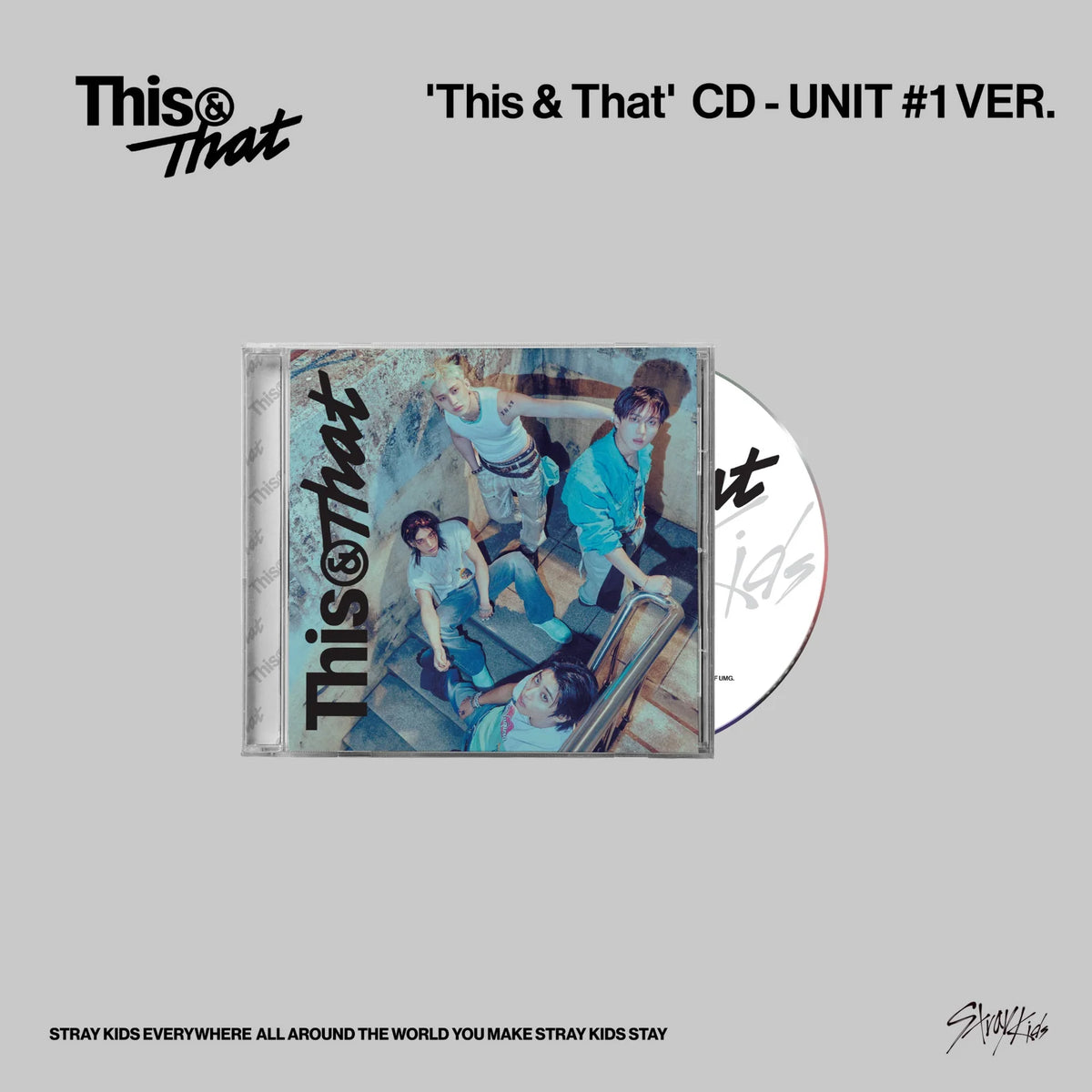 Stray Kids 10th Mini Album - THIS & THAT (Unit #1 Ver. CD) (USA Exclusive)