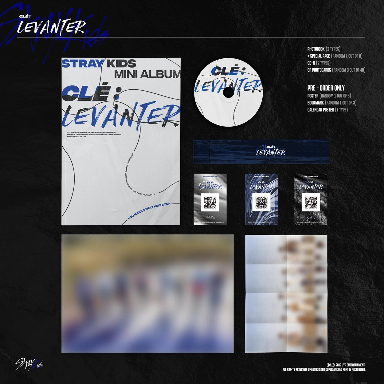 Stray Kids 5th Mini Album - Clé : LEVANTER