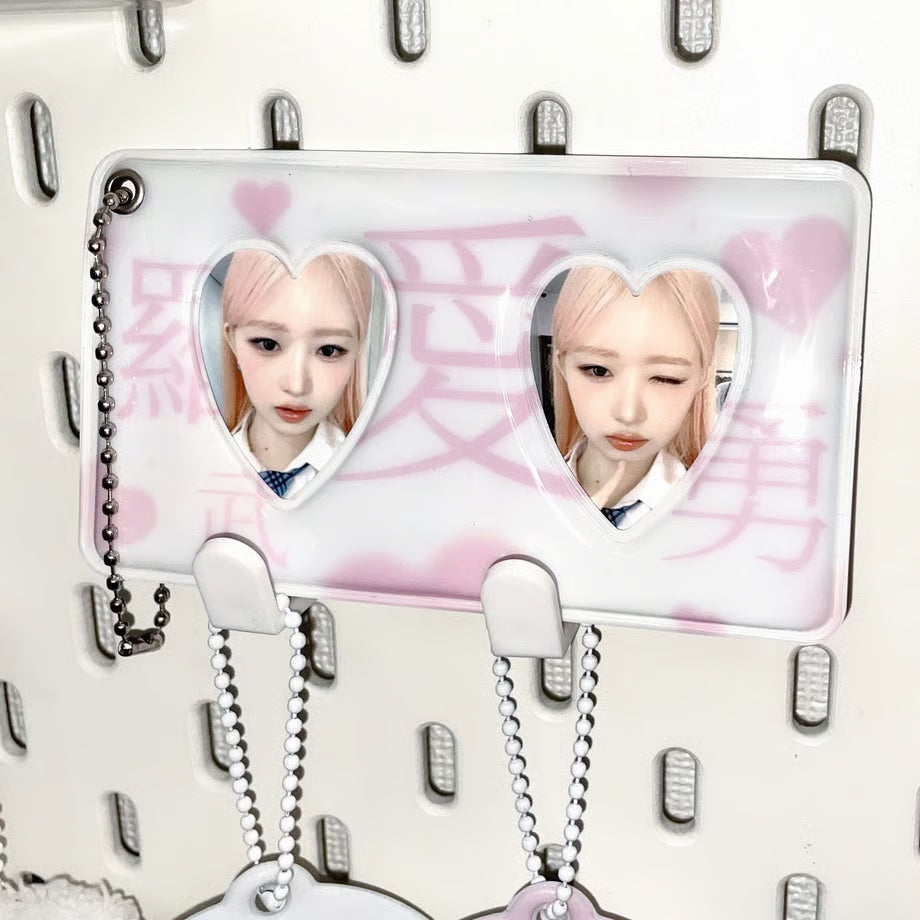 Mini ID Photocard Holder I Love You Ver. - BORAMI Store