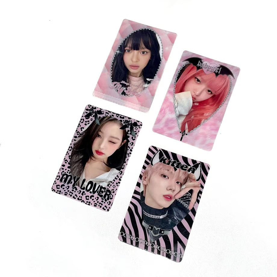 Photocard Frame Set of 4 BlackPink Ver. - BORAMI Store