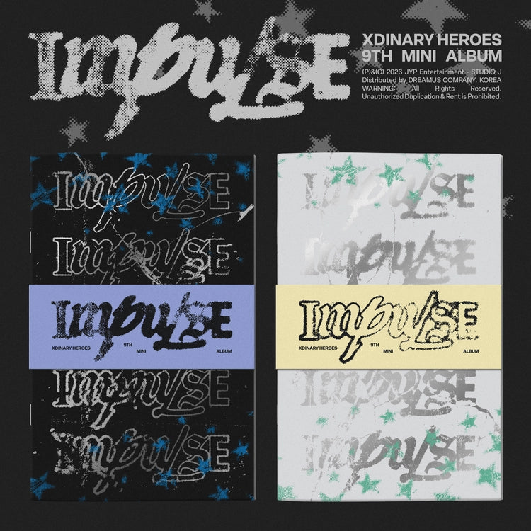[PRE-ORDER] Xdinary Heroes 8th Mini Album - IMPULSE (BACKSTAGE / Band of Outsiders Version)