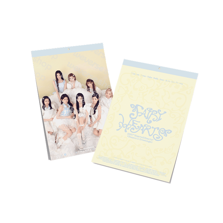 [PRE-ORDER] Heart2Hearts 2027 Seasons Greetings 'Fairy Hearts'