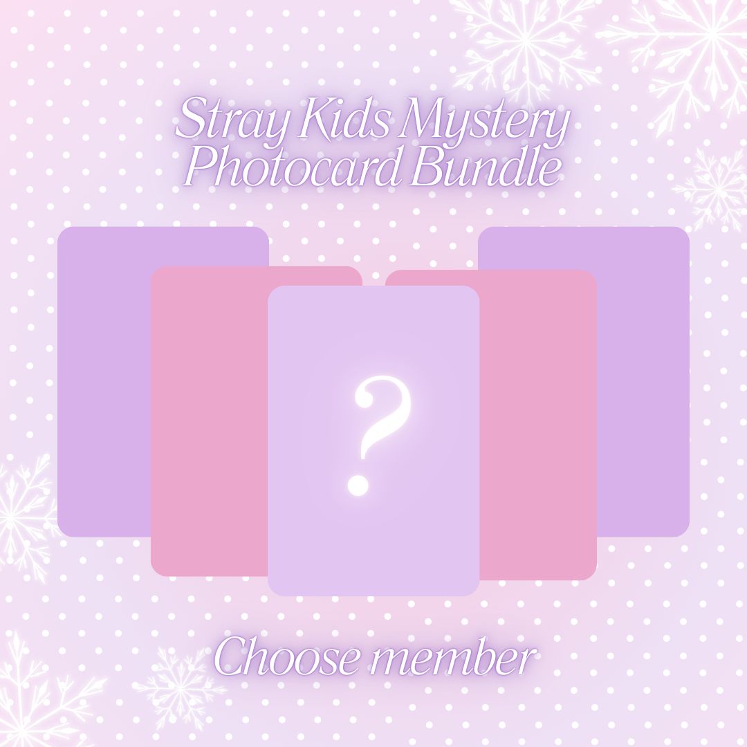 Stray Kids Mystery Photocard Bundle