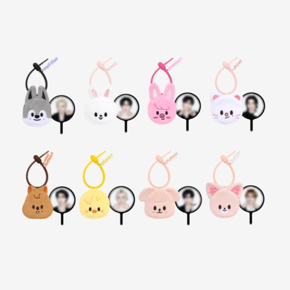 [PRE-ORDER] SKZOO Plush Mini Picket Keyring - Stray Kids World Tour 'RUN IT' MD