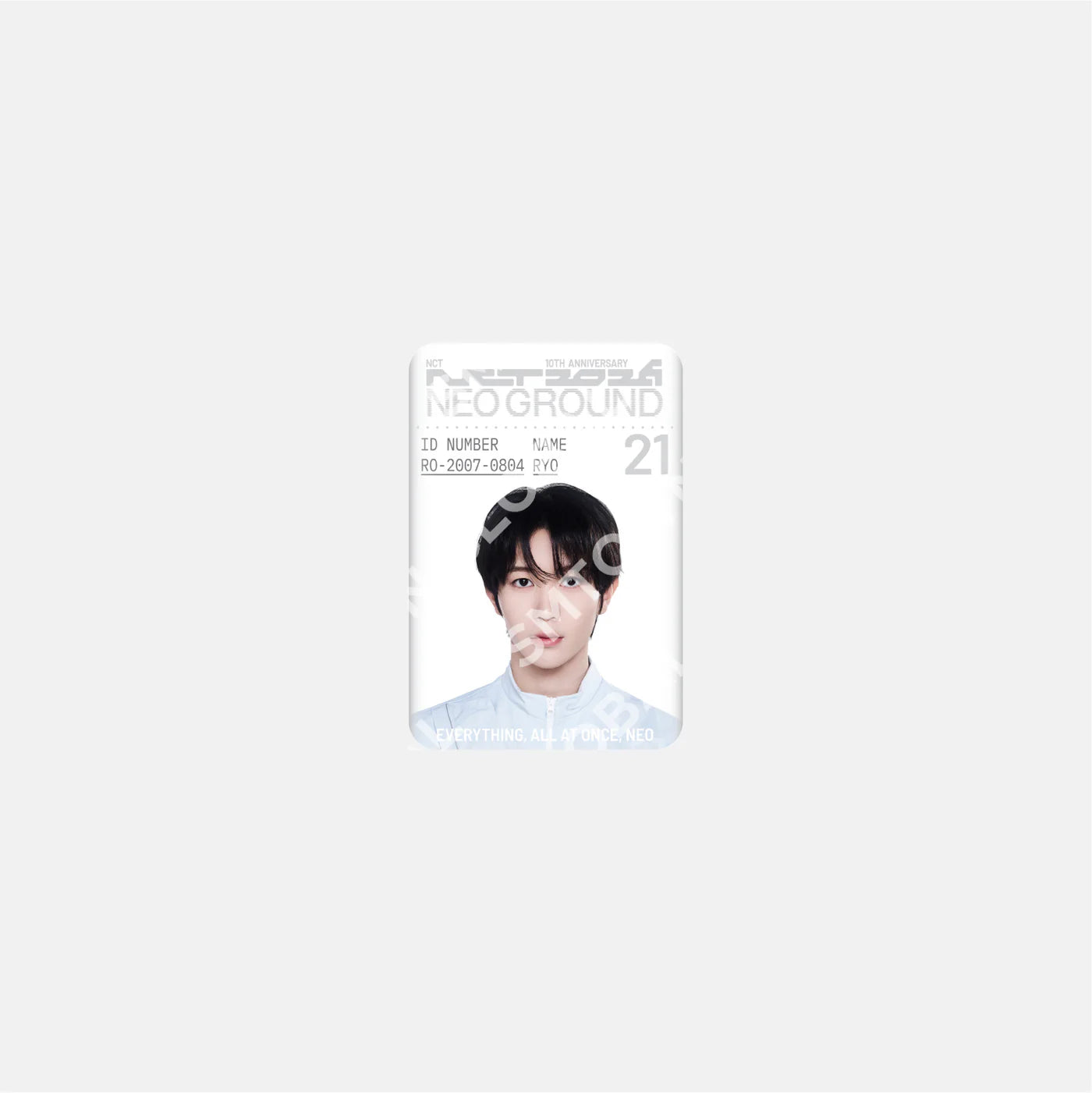 [PRE-ORDER] Random Metal ID Badge - 2026 NCT 10TH ANNIVERSARY [NCT 2026] POP UP : NEO GROUND