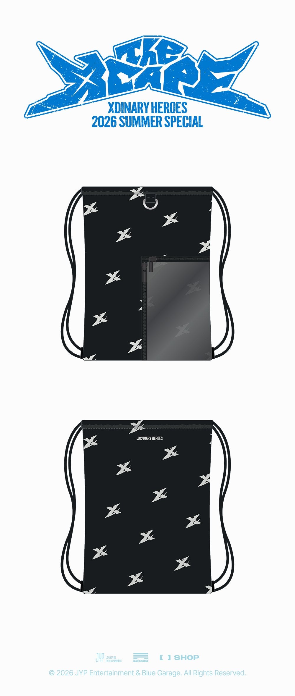 [PRE-ORDER] PVC Gym Sack - Xdinary Heroes 2026 Summer Special 'The Xcape' MD