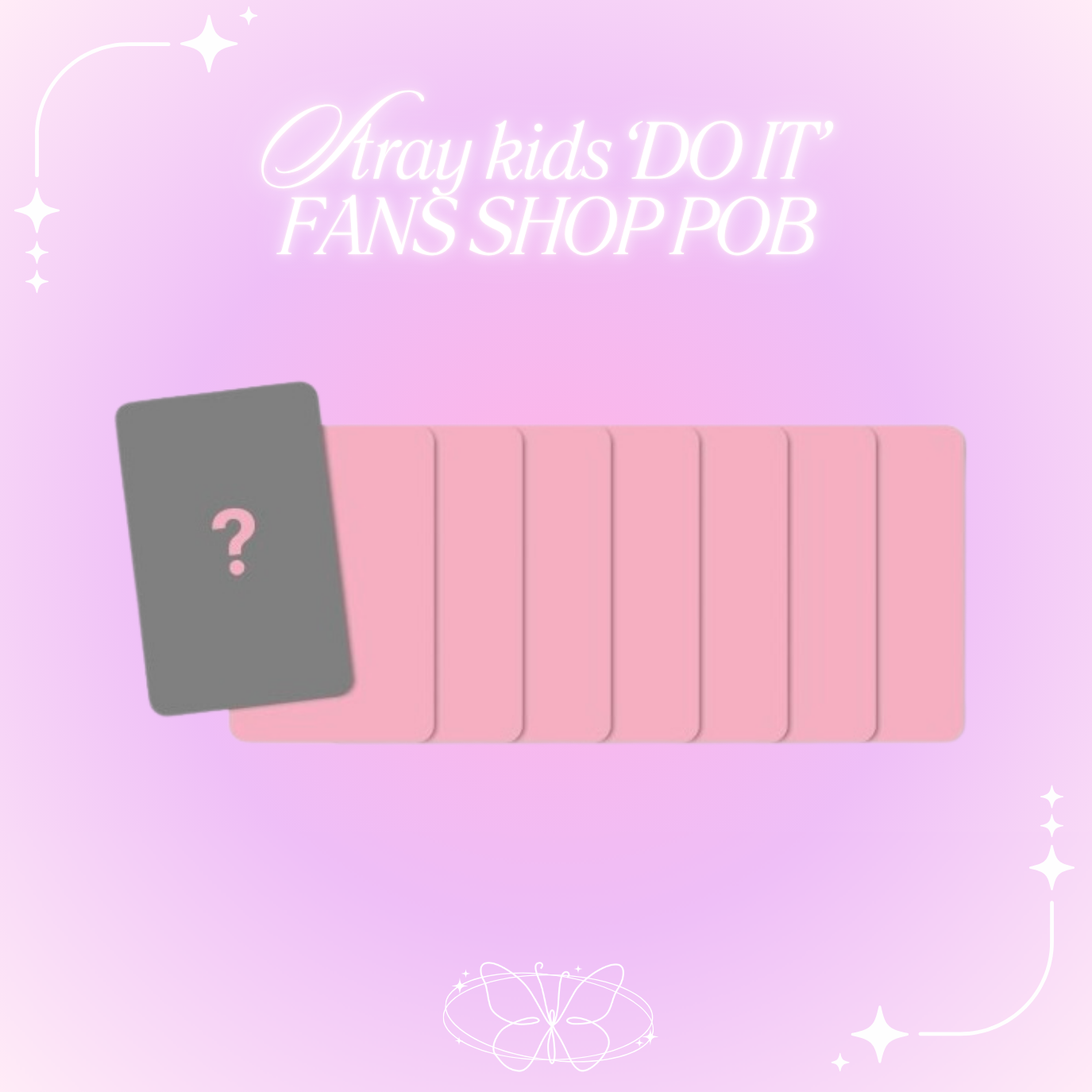 [PRE-ORDER] Stray Kids IT TAPE 'DO IT' FANS Shop POB Benefit Photocard