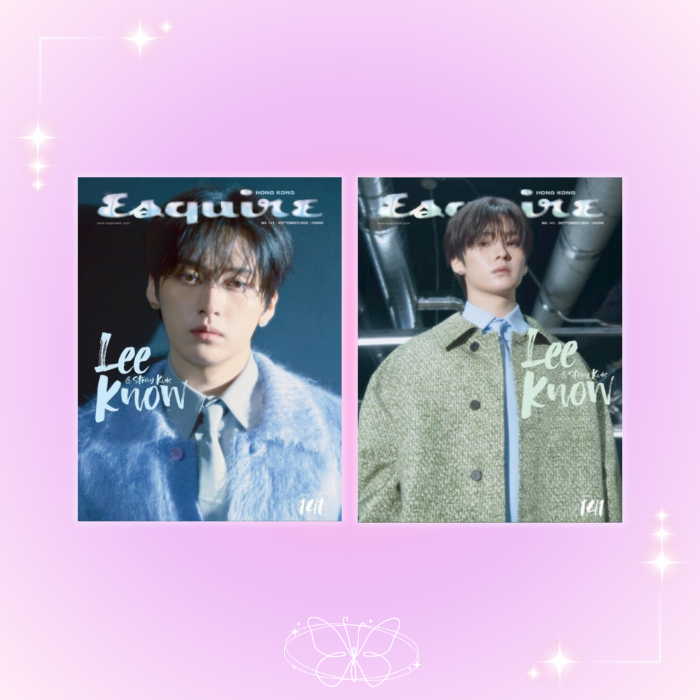 Stray Kids Lee Know Esquire Hong Kong Magazine - September 2025 Issue