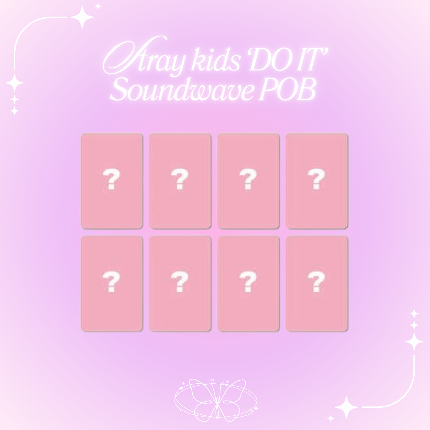 [PRE-ORDER] Stray Kids IT TAPE 'DO IT' Soundwave POB Benefit Photocard