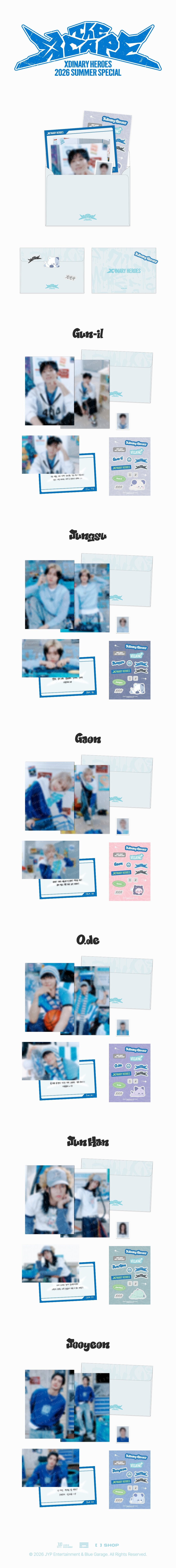 [PRE-ORDER] Photo Set - Xdinary Heroes 2026 Summer Special 'The Xcape' MD