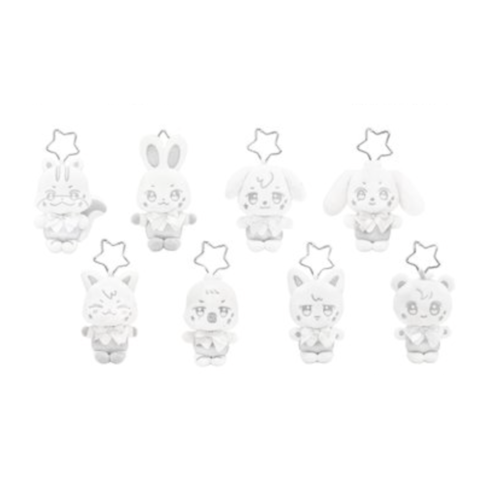 [PRE-ORDER] Silver ANITEEZ Plush Keyring - ATEEZ X ANITEEZ POP-UP STORE [ANITEEZ IN DEJA VU] MD