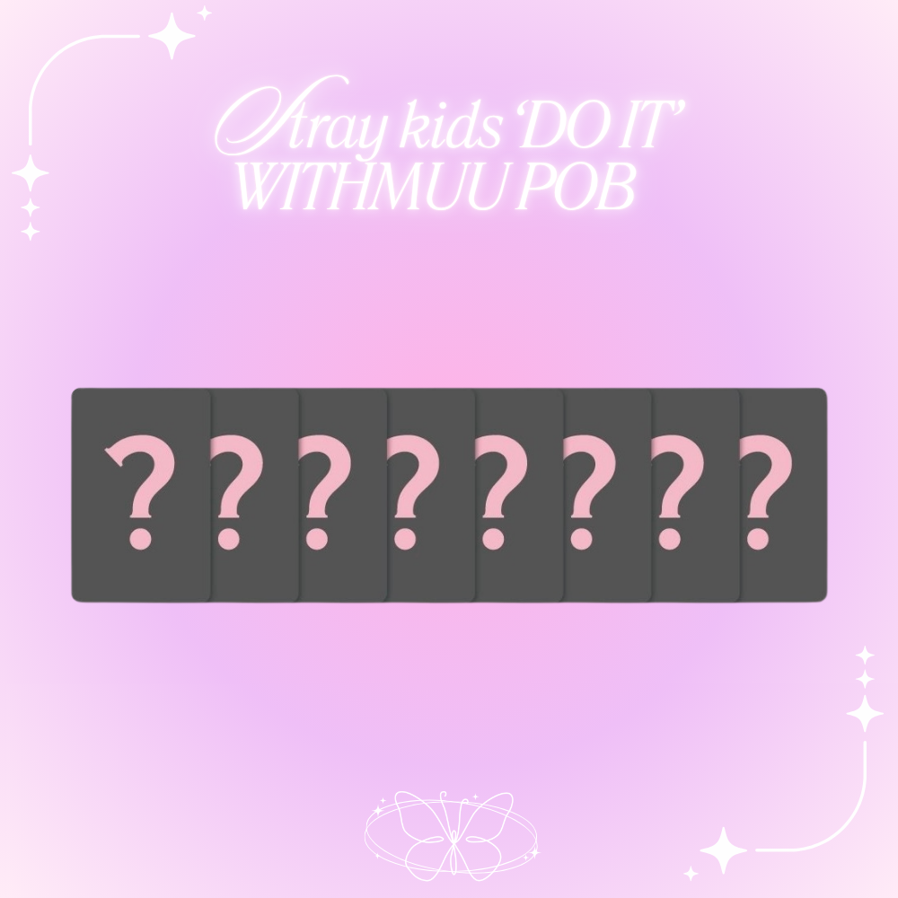 [PRE-ORDER] Stray Kids IT TAPE 'DO IT' WITHMUU POB Benefit Photocard