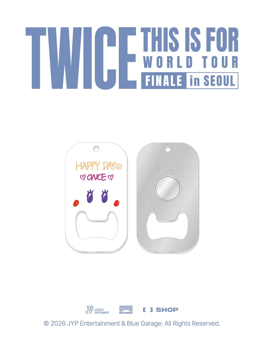 [PRE-ORDER] Jeongyeon Opener - TWICE 2026 World Tour 'THIS IS FOR' Finale in Seoul MD