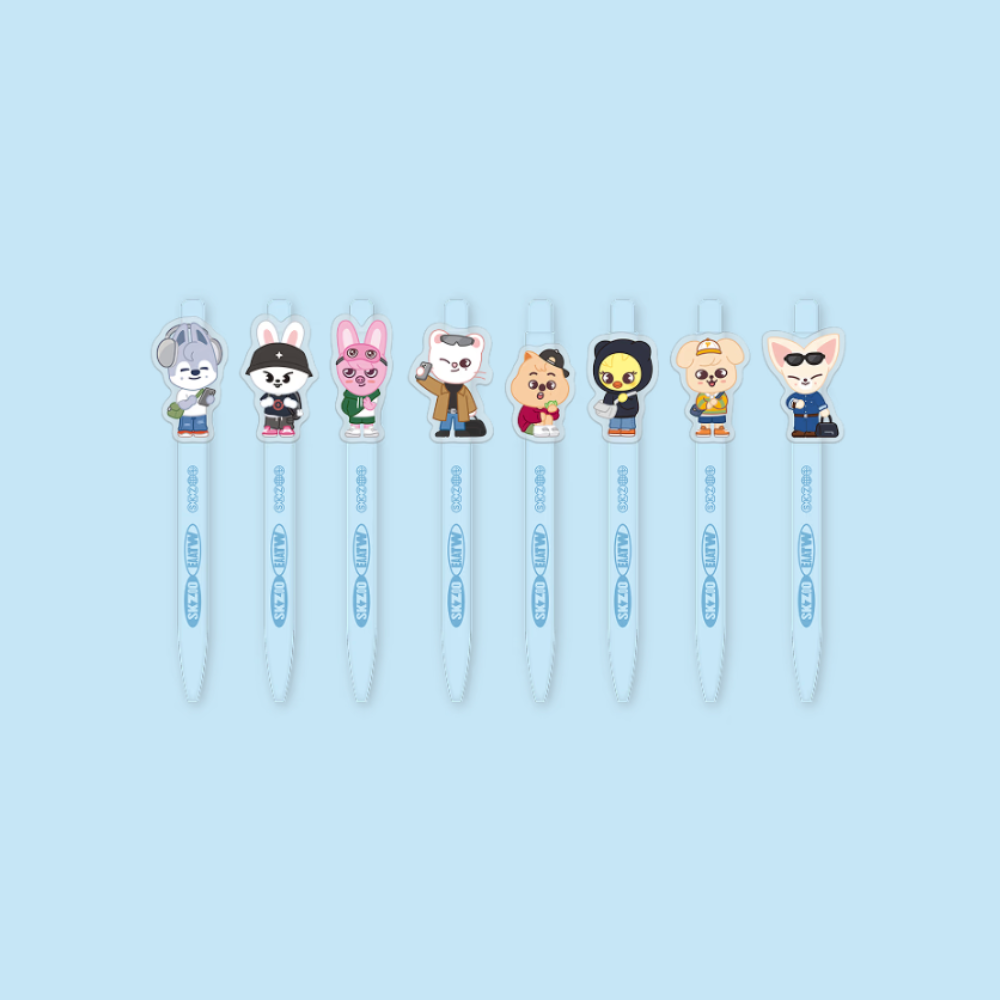 [PRE-ORDER] SKZOO Acrylic Gel Pen - Stray Kids SKZOO Everywhere All Around the World Seoul Pop Up MD