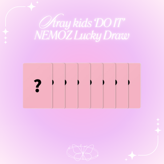 [PRE-ORDER] Stray Kids IT TAPE 'DO IT' NEMOZ Lucky Draw POB Benefit Photocard
