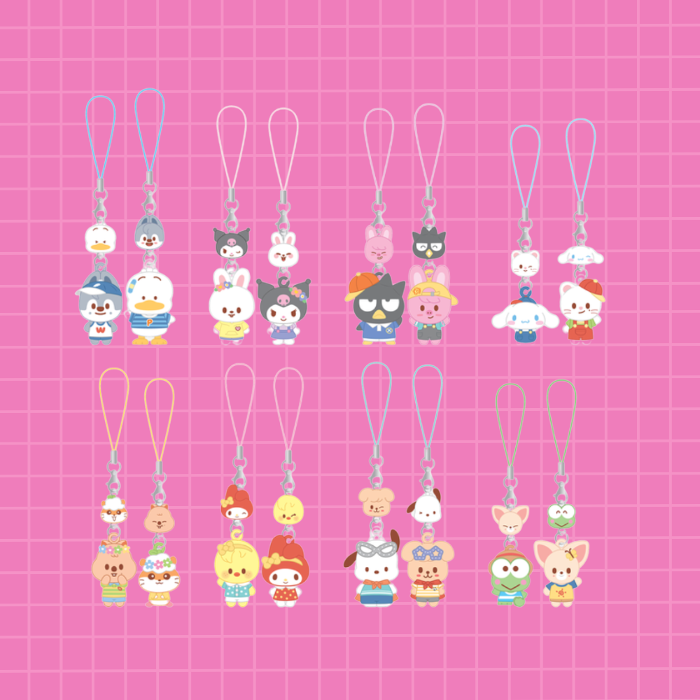 [PRE-ORDER] Mini Figure Couple Keyring - SKZOO X SANRIO CHARACTERS