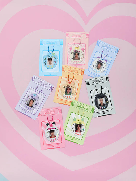 MIGHTEEZ ID Photocard Holder Keyring - ATEEZ MIGHTEEZ WORLD