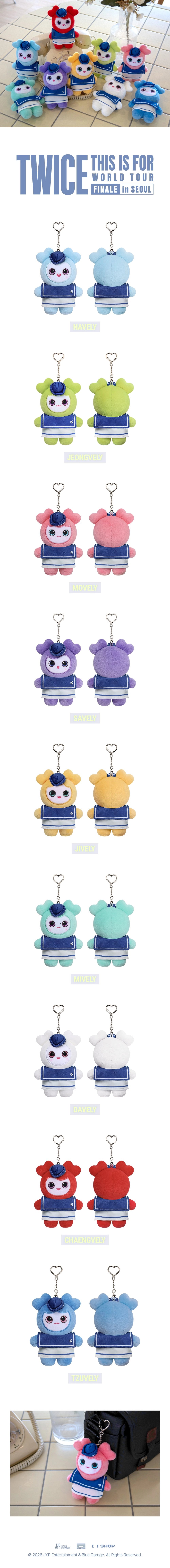 [PRE-ORDER] Lovely Plush Baby Marine Ver. - TWICE 2026 World Tour 'THIS IS FOR' Finale in Seoul MD