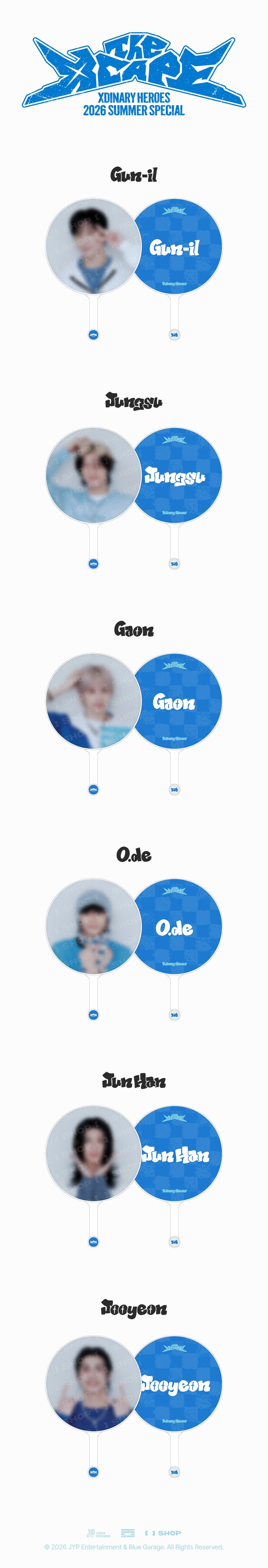 [PRE-ORDER] Mini Image Picket - Xdinary Heroes 2026 Summer Special 'The Xcape' MD