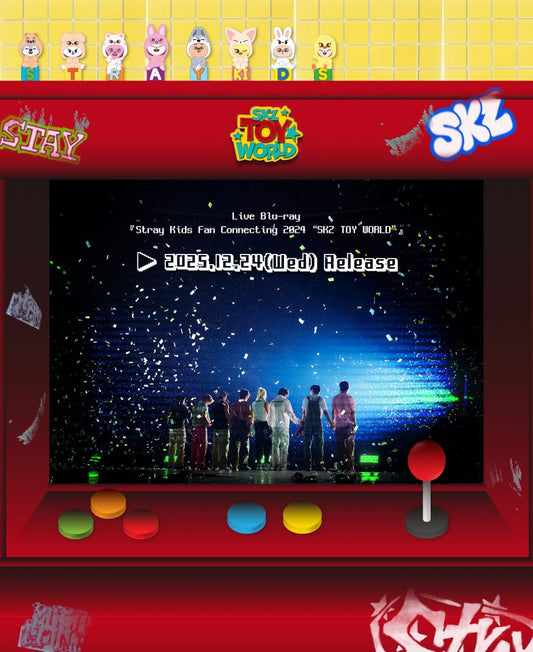[PRE-ORDER] Stray Kids Fan Connecting 2024 “SKZ TOY WORLD” Blu-Ray