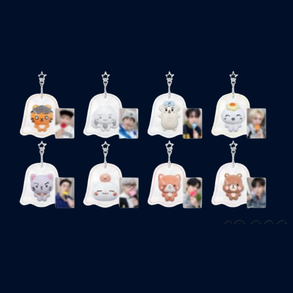 [PRE-ORDER] Ghost Squishy Keyring - ATEEZ 2026 Fanmeeting [ATINY's Voyage: Tiny Mystery] MD