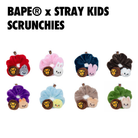[PRE ORDER] BAPE x STRAY KIDS Scrunchies