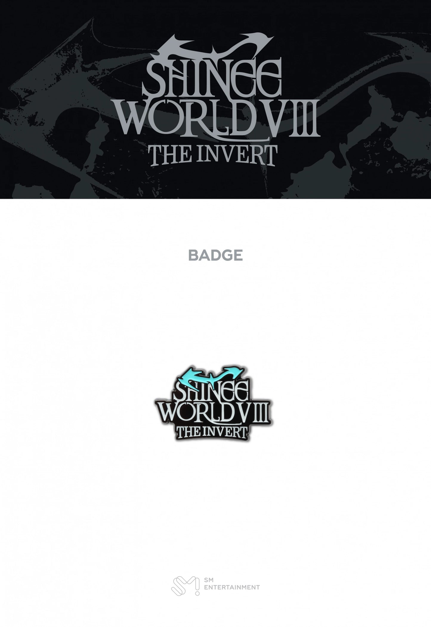 [PRE-ORDER] Badge - SHINee 2026 World Tour [THE INVERT] MD