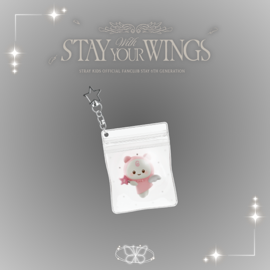 [PRE-ORDER] Stray Kids 6th Generation 'STAY With Your Wings' Membership Kit Squishy Keyring
