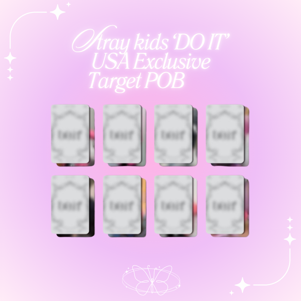 [PRE-ORDER] Stray Kids IT TAPE 'DO IT' Target POB Benefit Photocard