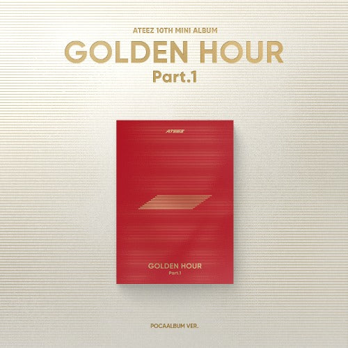 ATEEZ 10th Mini Album - GOLDEN HOUR : Part.1 (PocaAlbum Ver.)