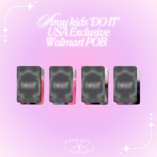 [PRE-ORDER] Stray Kids IT TAPE 'DO IT' Walmart POB Benefit Photocard