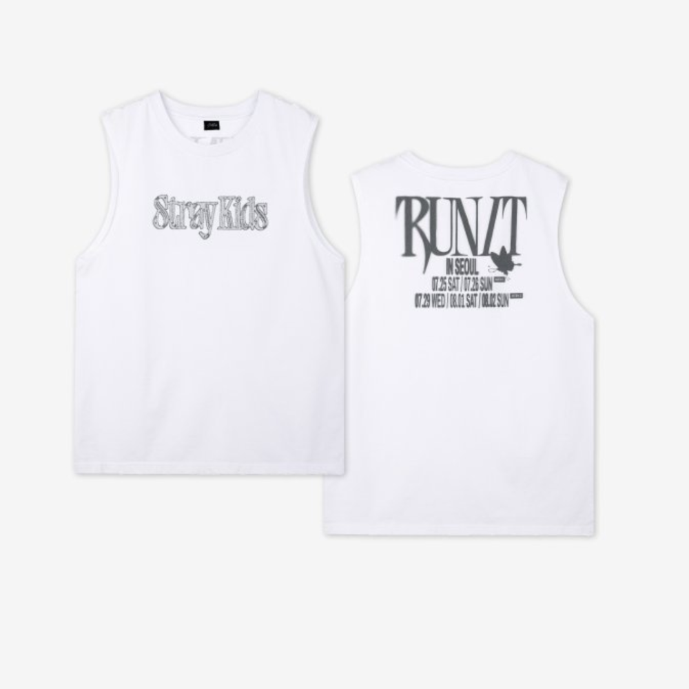 [PRE-ORDER] Sleeveless Top - Stray Kids World Tour 'RUN IT' MD