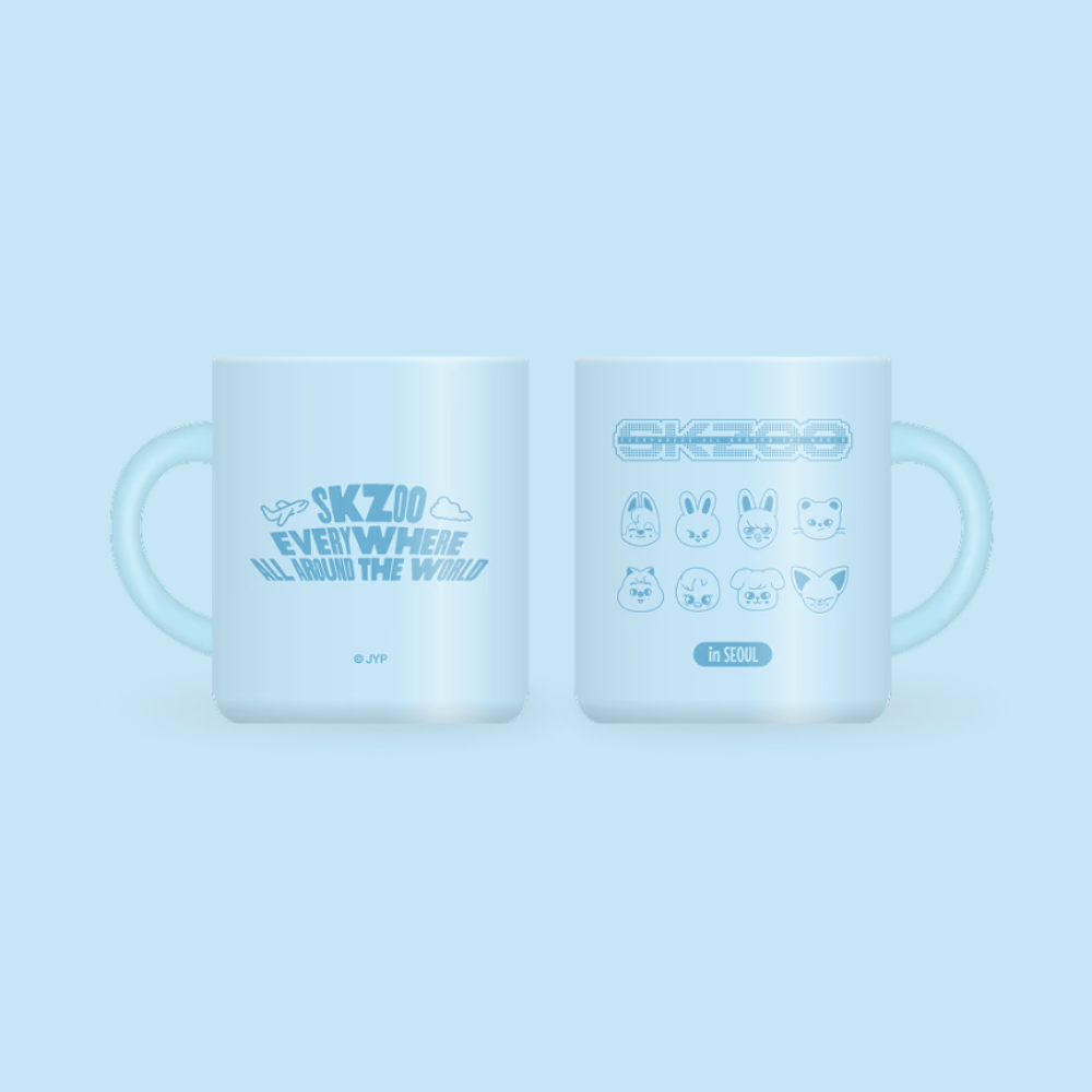 [PRE-ORDER] SKZOO City Mug Seoul Version - Stray Kids SKZOO Everywhere All Around the World Seoul Pop Up MD