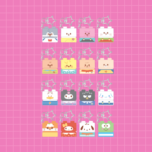 [PRE-ORDER] Secret Block Stamp - SKZOO X SANRIO CHARACTERS