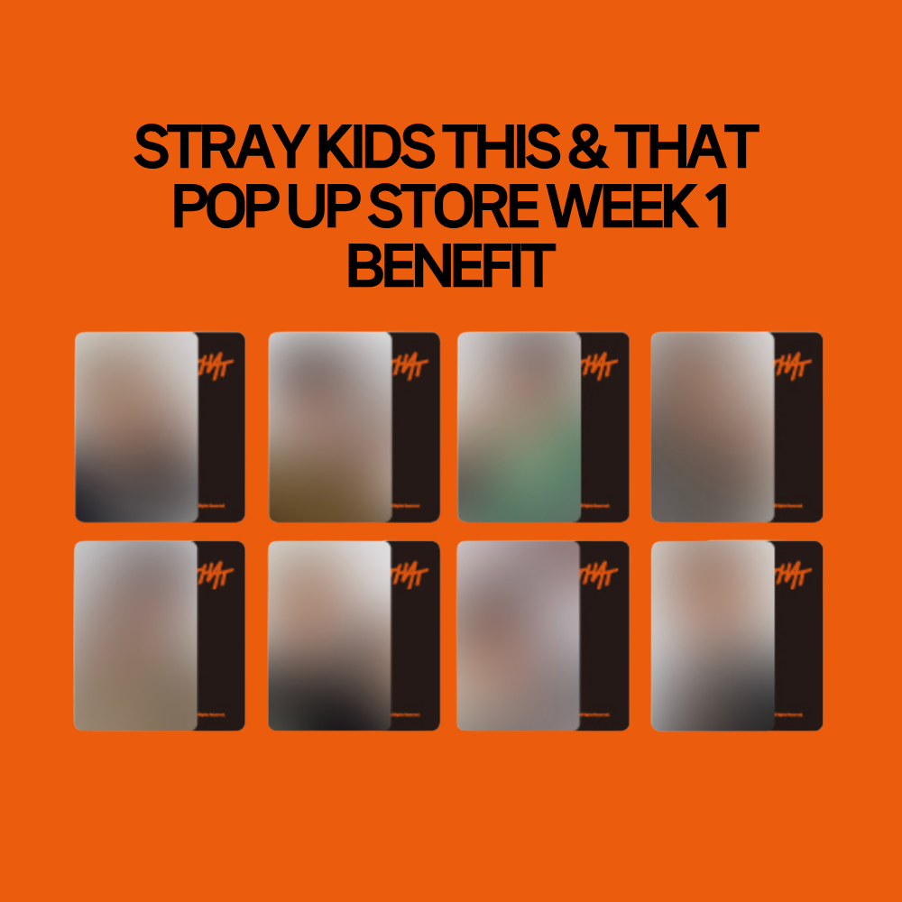[PRE-ORDER] SKZOO Capsule Acrylic Keyring - Stray Kids 'THIS & THAT' Pop Up Store